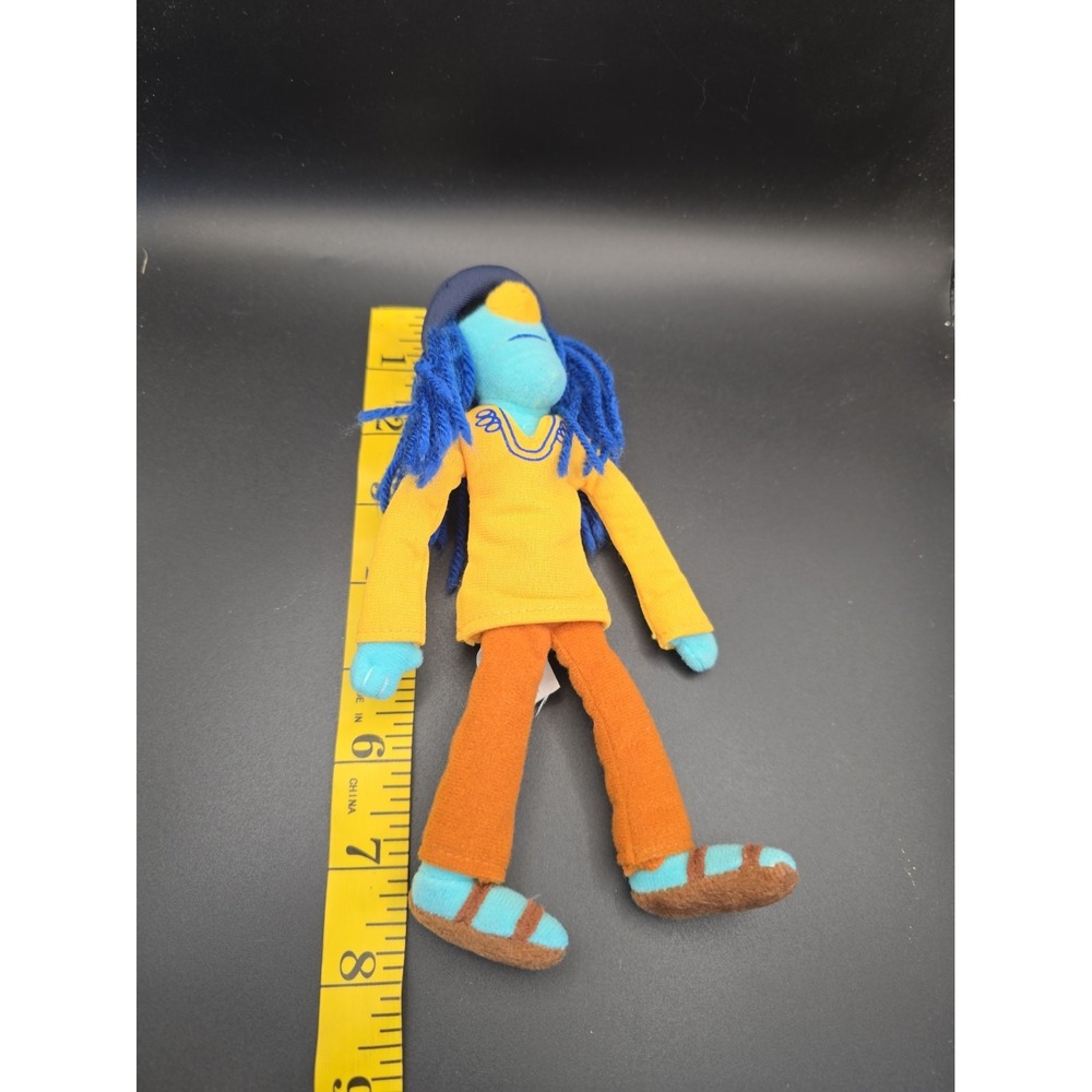 Muppets Zoot Plush Doll Electric Mayhem Band 7" Skinny Small Sababa Toys - Picture 7 of 7